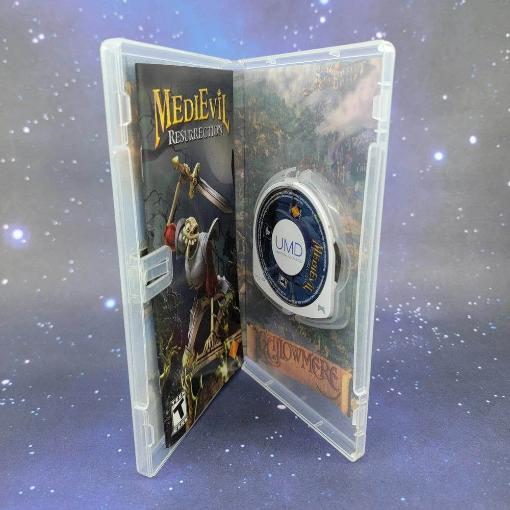 MediEvil Resurrection Sony PSP Game UMD UCUS-98620 Complete with Manual